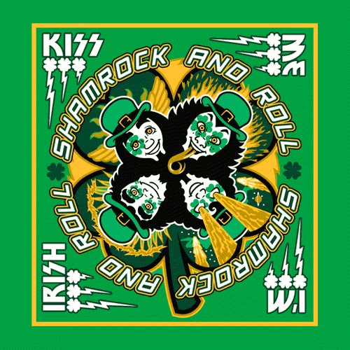 kiss's tweet photo. #HappyStPatricksDay! https://t.co/vPFrihxuRY