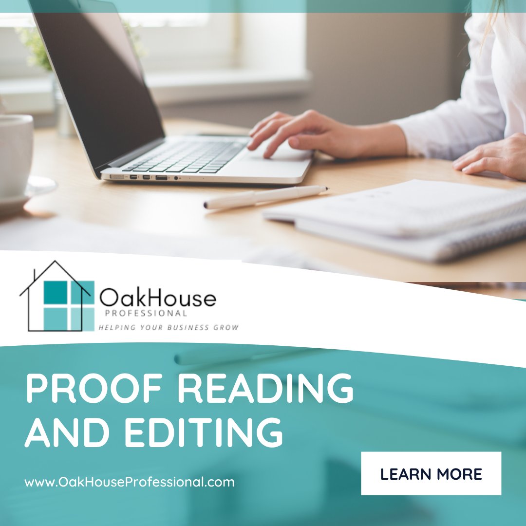 OakHouseProfes1's tweet photo. Why not utilise our Proof Reading and Editing service and ensure grammatical accuracy?

Find out more at https://t.co/2jlLanq7sW or contact us on 01782 479 400!

#startupbusiness #entrepreneur #proofreading #documentediting https://t.co/WYXXTHjPz7