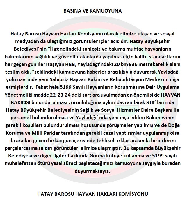 ⁦<a href="/HatayValiligi/">T.C. Hatay Valiliği</a>⁩ ⁦<a href="/dogan_rahmi/">Rahmi Doğan</a>⁩ ⁦<a href="/HatayBSB/">Hatay Büyükşehir Belediyesi</a>⁩ ⁦<a href="/HatayDKMP/">Hatay DKMP</a>⁩