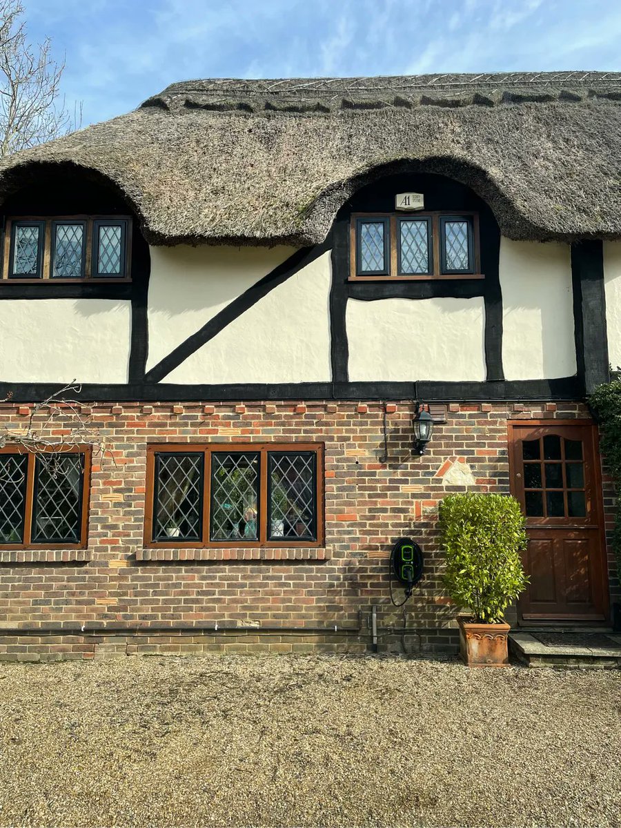 IONDorking's tweet photo. Rolec EV charger installed in East Horsley. https://t.co/hJjHajJxOk