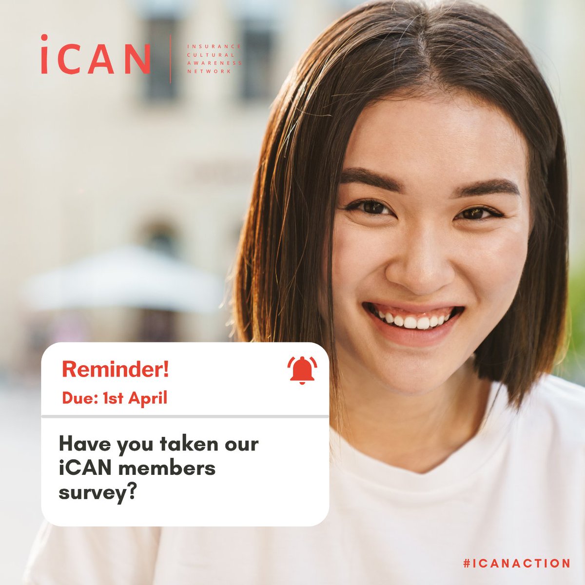 🚨. Have you filled out our iCAN Survey?! Let us know how we are doing as a network and where we can drive further impact and value. It won't take more than 5 minutes! i-can.me/blog/we-want-t… #insurance #icanaction