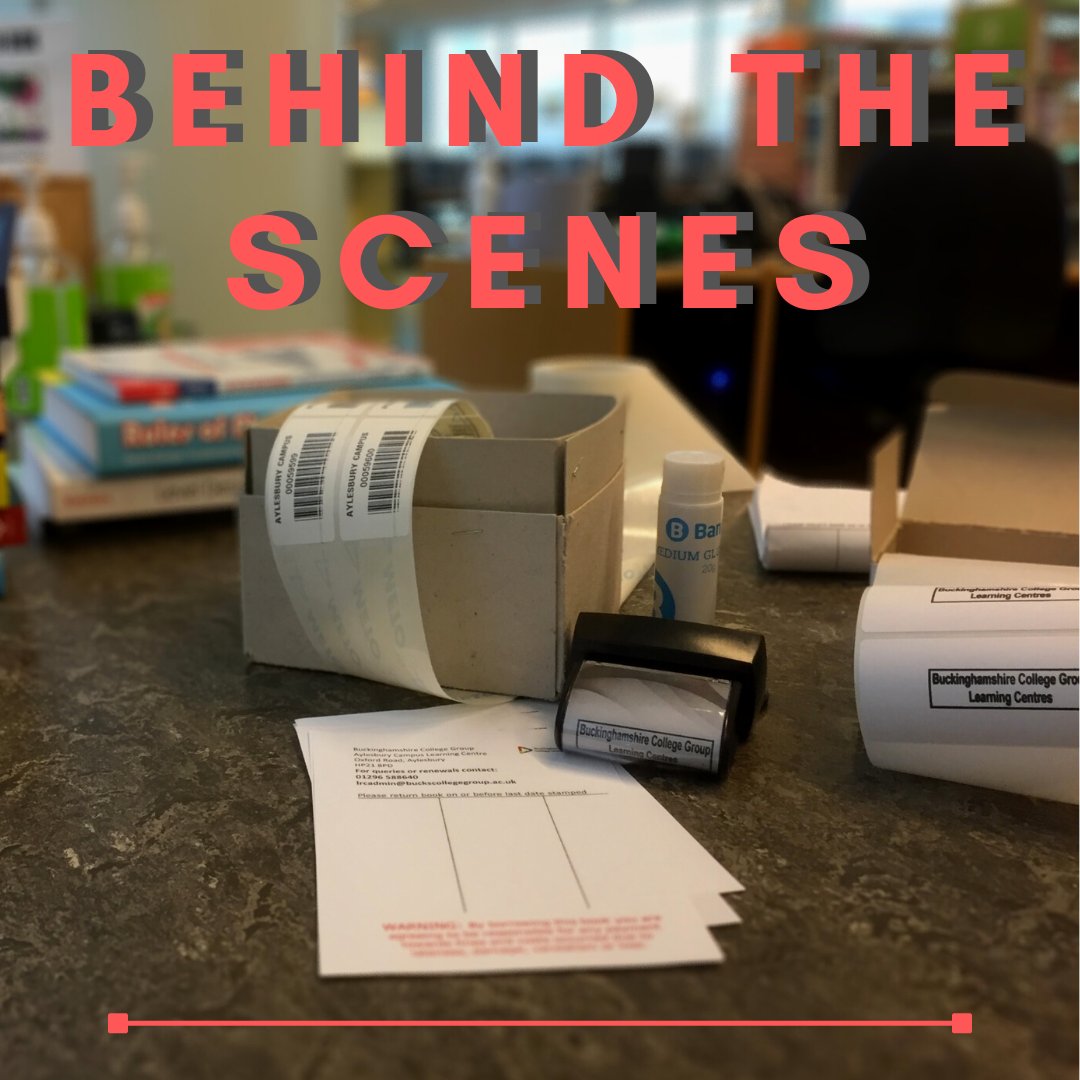 bcglearningcen's tweet photo. Ever wondered how a book gets on our shelves? It's a long process that involves some of the tools here! Each book has to have a unique barcode and a label known as a Dewey number to help us put it in the right place.

 #bookish #books #librariesofinstagram #bookstagram https://t.co/Fbw4L4pbSF