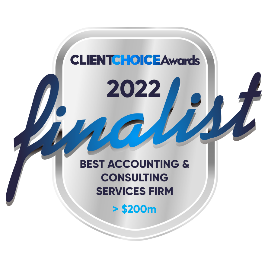 We are #BDOproud to be named as a #finalist for Best Accounting and Consulting Services Firm (>$200m revenue) in the #ClientChoiceAwards. Winners are announced 31 March. Congratulations to the other finalists!