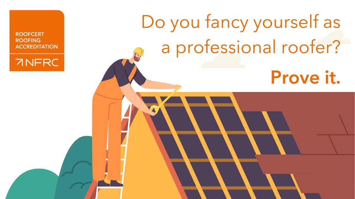 Do you fancy yourself a professional roofer? Prove it.

Take a RoofCERT Knowledge Test today and start your journey to accreditation. 

roofcert.co.uk/register/
