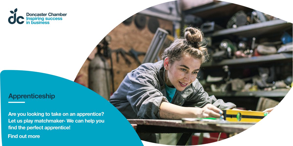 OpportunitiesDN's tweet photo. Are you looking to take on an #apprentice?  👀

Let us play matchmaker!

Fill out the online form and we will work our magic to find the perfect apprentice for your company ⬇️
https://t.co/chU14bwM7Q

#doncasterisgreat https://t.co/O8SrMC5MJn
