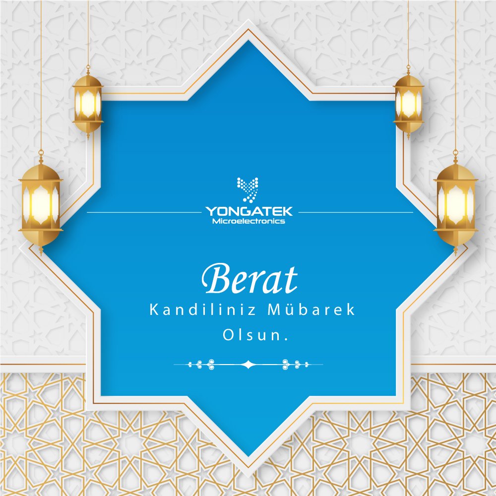 yongatek's tweet image. Milletimizin ve tüm İslâm aleminin Berat Kandili mübarek olsun. 
#Yongatek #BeratKandili
