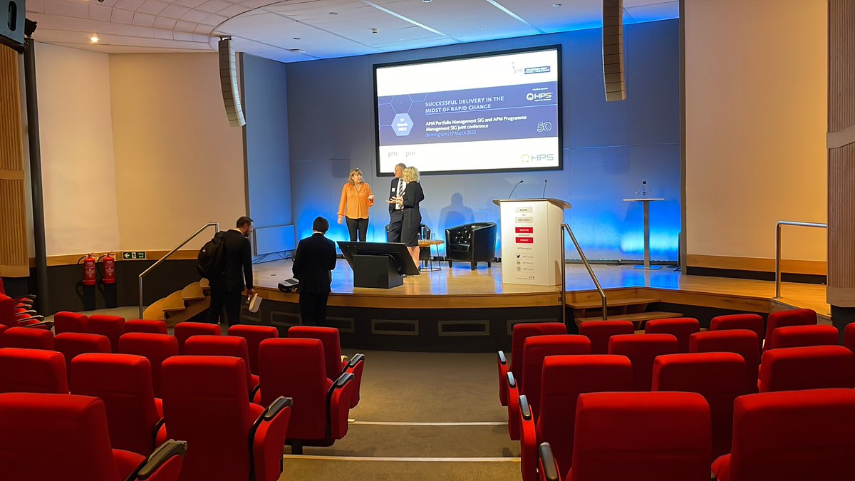 APMPMnetwork's tweet photo. We’re kicking off the first @APMProjectMgmt SIG conference since just before the first lockdown…last minute preparation #apmprogmsig https://t.co/MUD9fIP2mJ