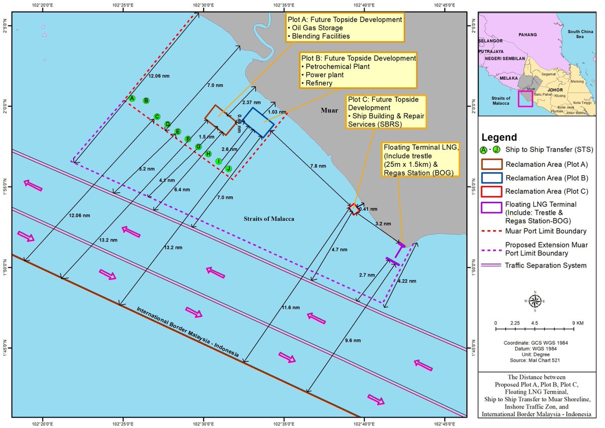 🧶 MAHARANI ENERGY GATEWAY

Sedikit update tentang Johor. Satu mega-projek tambak laut milik Sultan Johor di luar perairan pantai Muar berkemungkinan akan dimulakan seawal tahun ini. Untuk yang terlepas bas, ini adalah bebenang.