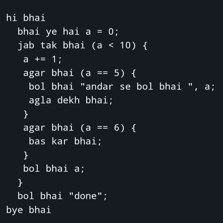 _harshahaha's tweet photo. BhaiLang is Awesome
#IndiaWrites #JavaisEasy #bhailang https://t.co/LZzVVRFnJ6