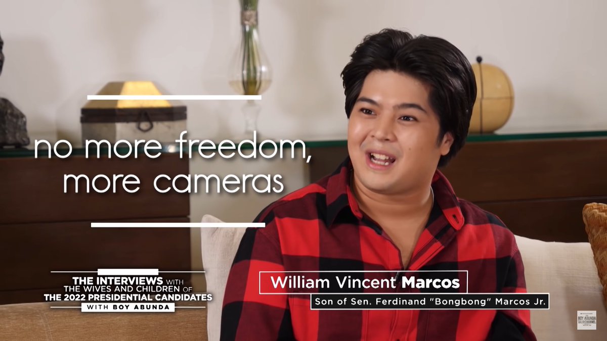 luchowacks's tweet photo. the difference in perspective of aika robredo and vinny marcos about being watched by the public all the time now that their parents are running for the highest position

#ConLeniKikoTodo
#Halalan2022
#LeniRobredo2022
#LeniWanagSaDilim https://t.co/8bqeumOFV4