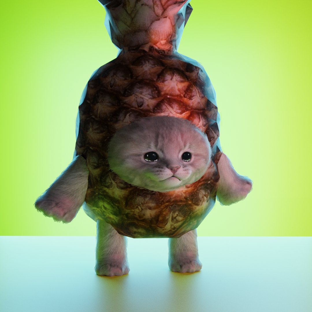 stebean_d's tweet photo. Gatitos fruta 🍎😺NFT colección.
-----------------
Fruit Kittens NFT 🍎😺Collection.

Available on OpenSea: https://t.co/KdLQl0Uk6k

#nft #nfts #nftart #nftartist #nftcollector #nftcollectors #nftcommunity #nftproject #polygonnft #opensea #metaverse #cat #fruit #Blender https://t.co/zBefeSBmgm