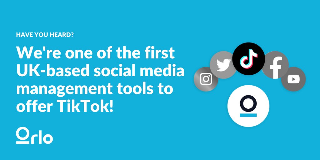 Want to schedule content in advance on the fastest growing social channel out there? 🔍

Well, with Orlo, it’s never been easier! Check out our all new TikTok integration now! ➡️ orlo.uk/F53e2