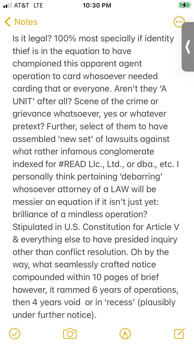 M17_Lpunzalan's tweet photo. 031722. “i.e., CPT ID: 1282 & bandwidth of BASIC #CI to leads: #LEGAL #MATERIALS to #carding from TOP to BOTTOM. 1 #WORD: #MOTIVE to #INCENTIVE ratio across the board. BTW Karen, I was #FIRED by this #entity in 2014, SO! #WHY 2018?”
#Body of #Condescending #NOTE, #Data #NFT #TFN https://t.co/oSRQEMbRsw