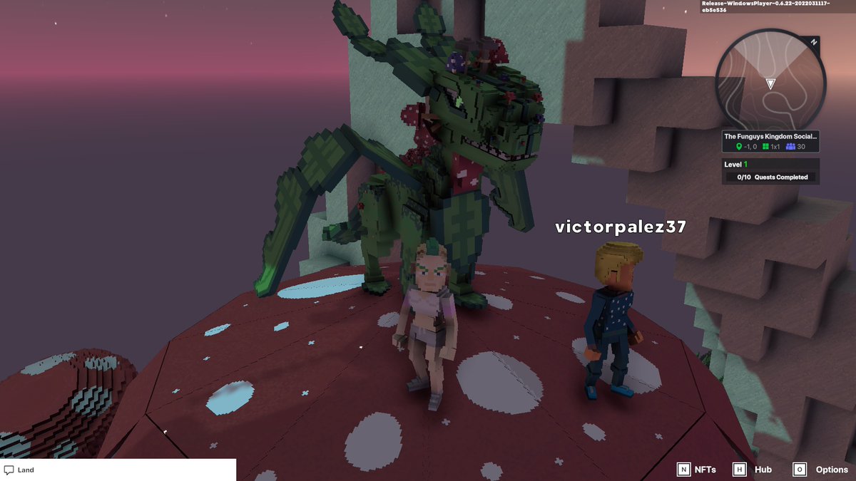 allenwalker5123's tweet photo. @TheSandboxGame I just participated in the daily #SandboxAlphaS2Contest for a chance to earn up to 1,000 $SAND! Starting March 15 - Selfie with the mushroom dragon. Check out my screenshot below! 👇 #SandboxAlphaS2 https://t.co/7yDRQUfZnv