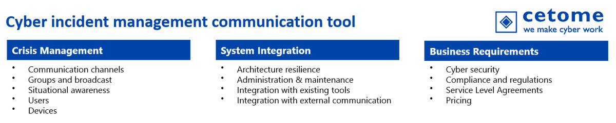 clevybencheton's tweet photo. Since nobody has any clue, I've developed my own framework. The details are currently only available to my customers.
Any comment?
#ICS4ICS #DFIR #crisicomms #CyberIncidentManagement https://t.co/SEQF5EMf7Q