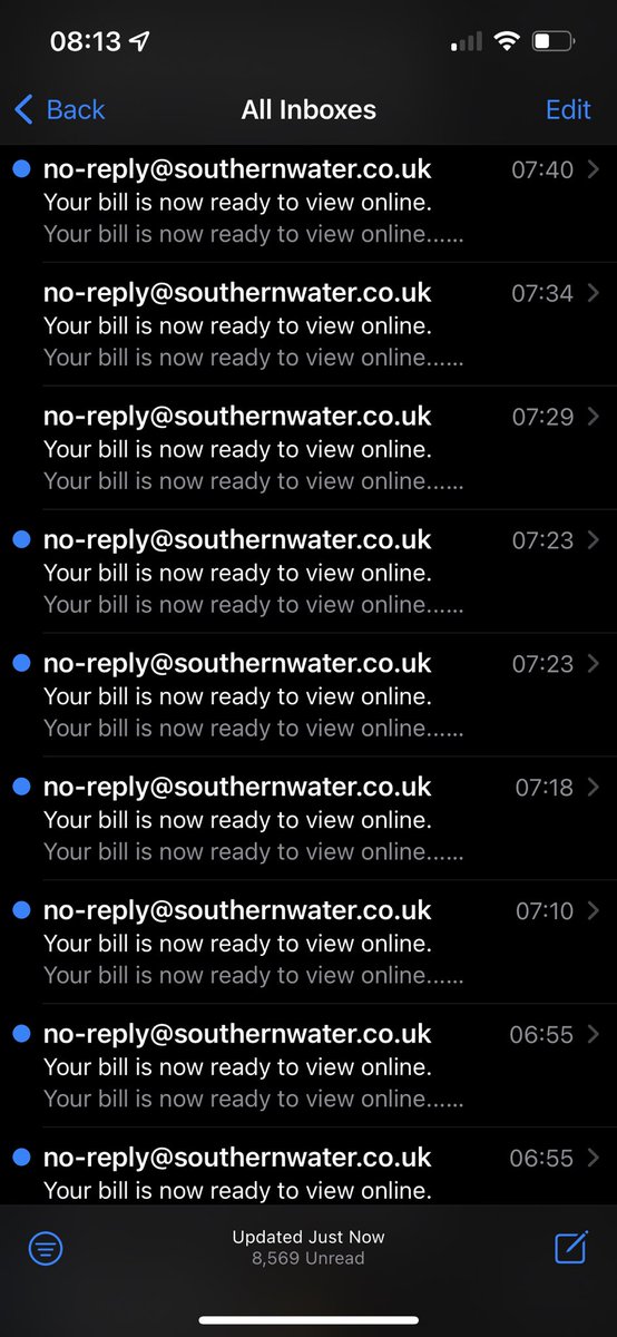 kate_running's tweet photo. @SouthernWater  I got the message the first time no need to spam my mailbox https://t.co/ymbtX02gVU