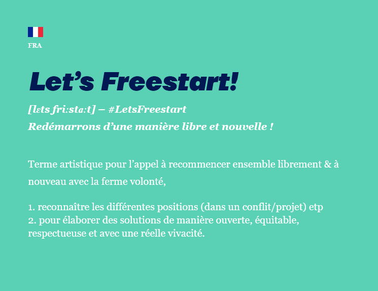 Let’s freestart! tweet media