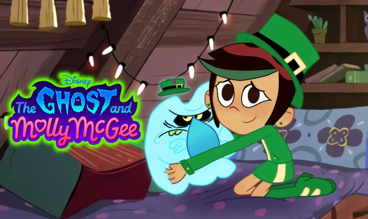 GhostandMolly's tweet photo. Happy Saint Patrick's Day from The Ghost and Molly McGee! ☘️🌈💚

#TheGhostAndMollyMcGee https://t.co/TSiMcUx7Wl