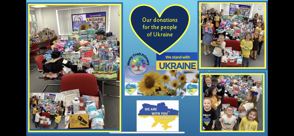 Thank you for all your kind donations! #WeStandwithUkriane