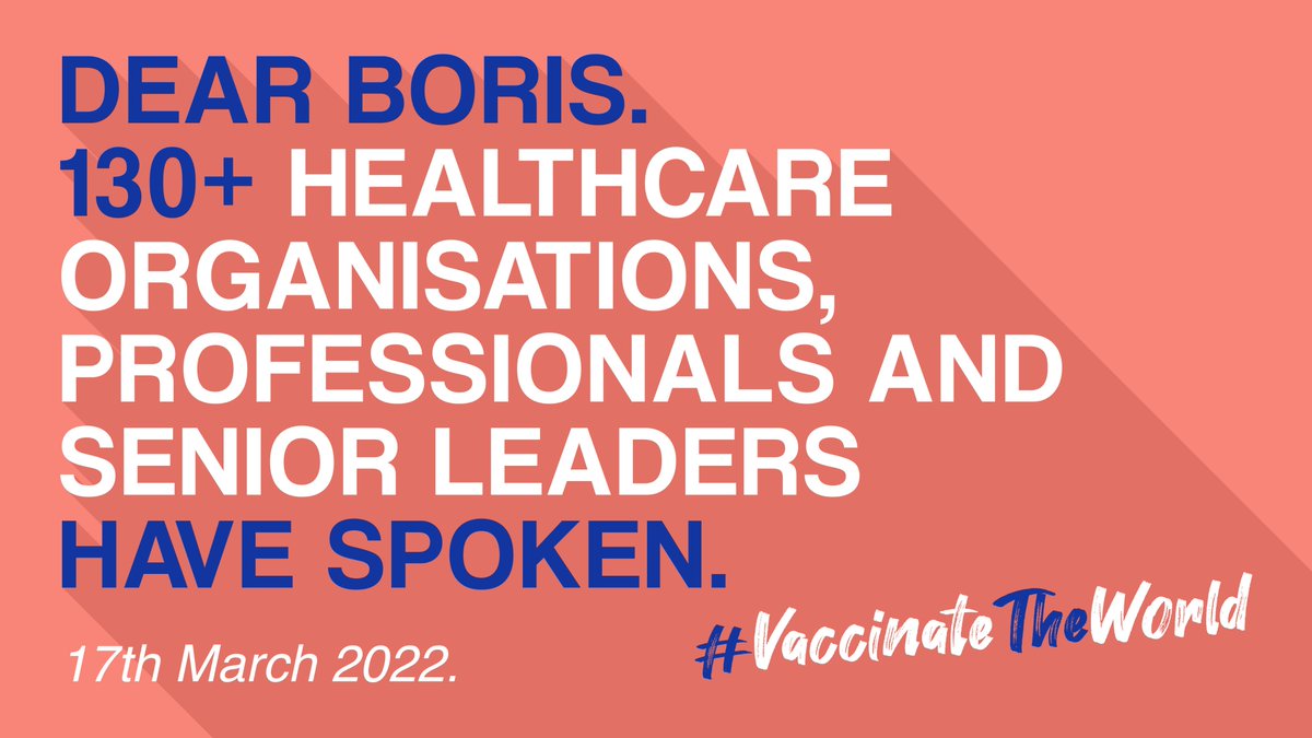 world_vaccinate's tweet image. vtw.org.uk/letter-to-prim…

IT’S HERE! Read the open letter we and our incredible partners delivered to @BorisJohnson today, urging the UK Government to do more to achieve the @WHO 70% global vaccination target.

We must do our fair share. We must #ACTogether to #VaccinateTheWorld