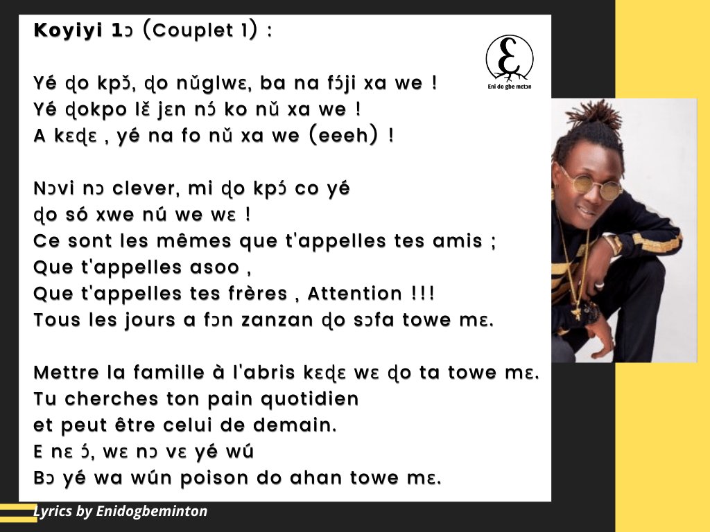 enidogbeminton's tweet photo. #Lyrics #DIYO by #Enidogbeminton https://t.co/DWLPnVr5hX