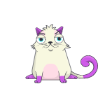 finally got a <a href="/CyberBrokers_/">CyberBrokers</a> degen 🖤 with a  Bananacream floatie. I have 393 Banancream <a href="/CryptoKitties/">CryptoKitties</a> - this was the closest i have: