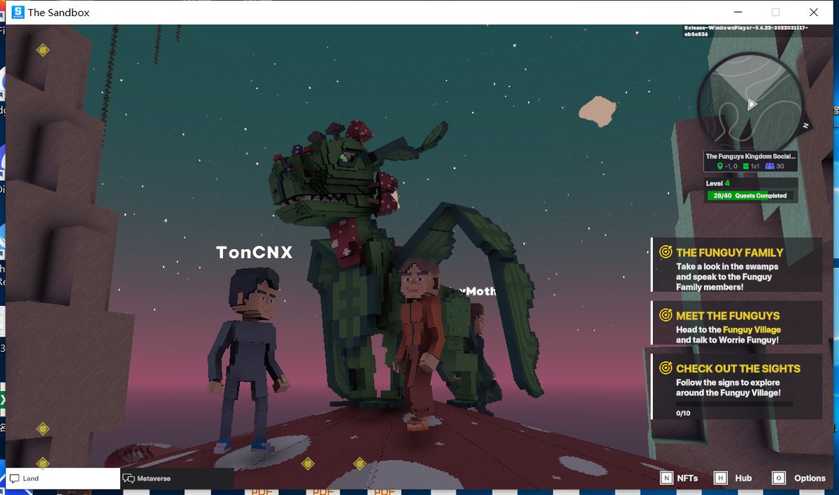 KIMURAG4's tweet photo. @TheSandboxGame I just participated in the daily #SandboxAlphaS2Contest for a chance to earn up to 1,000 $SAND! Starting March 15 - Selfie with the mushroom dragon. Check out my screenshot below! 👇 #SandboxAlphaS2 https://t.co/VOh1qG8l5b