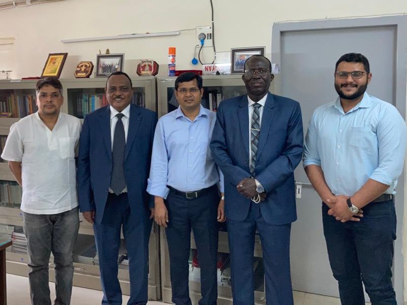 SCNSS, JNU (@scnss_jnu) on Twitter photo A Sudanese delegation comprising Dr Adil H.M. Ahmed, Asst Dir, Centre for Observing the Conflicts in Sahel & Mr Yousif E K Morry, Admin Attache, Embassy of the Republic of the Sudan, New Delhi visited <a href="/scnss_jnu/">SCNSS, JNU</a> and interacted with faculty. A Sudanese delegation comprising Dr Adil H.M. Ahmed, Asst Dir, Centre for Observing the Conflicts in Sahel & Mr Yousif E K Morry, Admin Attache, Embassy of the Republic of the Sudan, New Delhi visited <a href="/scnss_jnu/">SCNSS, JNU</a> and interacted with faculty.