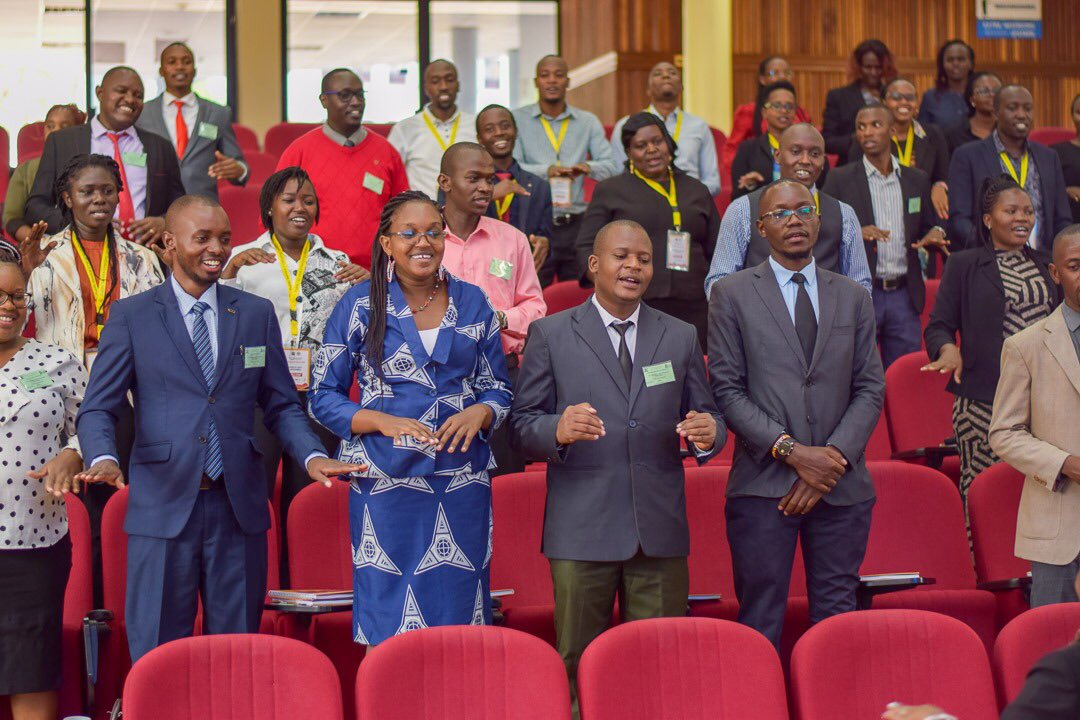 elfafrica1's tweet photo. Day 3 of the orientation of PSELF fellows ice breaker before the day’s session started.

#YouthNaPublicService 

@EPLeaders @PSCKenya @ChandlerINST https://t.co/zLum3RlIcr