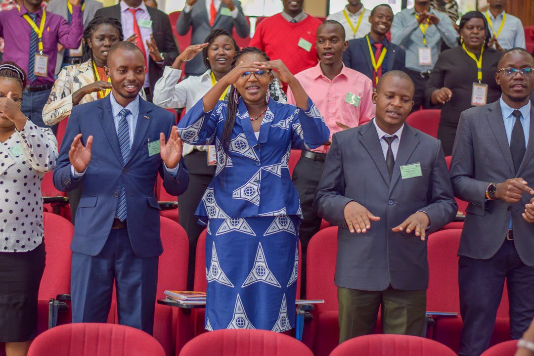 elfafrica1's tweet photo. Day 3 of the orientation of PSELF fellows ice breaker before the day’s session started.

#YouthNaPublicService 

@EPLeaders @PSCKenya @ChandlerINST https://t.co/zLum3RlIcr