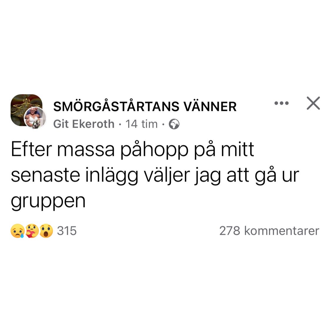 simonexxxxxxx's tweet photo. Hårda bud i smörgåstårtegruppen https://t.co/wNfwxWQJCg