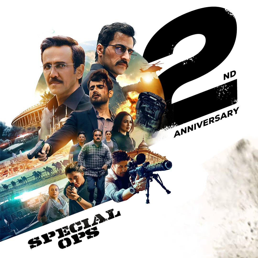#2YearsOfSpecialOps Special Ops turns 2 today! A huge thanks to all our fans who have supported and appreciated our hard work. We look forward to keeping you entertained in the future as well. #SpecialOps #HotstarSpecials #NeerajPandey #FridayStorytellers #Originals #HotstarVIP