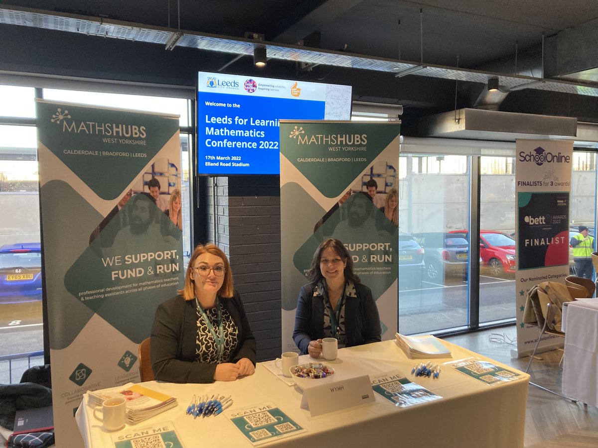 WYorksMathsHub's tweet photo. Today we are at Leeds for Learning Mathematics Conference ✨ Come and see what we are all about! 💙
@MondaleEvents #LeedsforLeaning #MathematicsConference https://t.co/AnU2rn0XHy
