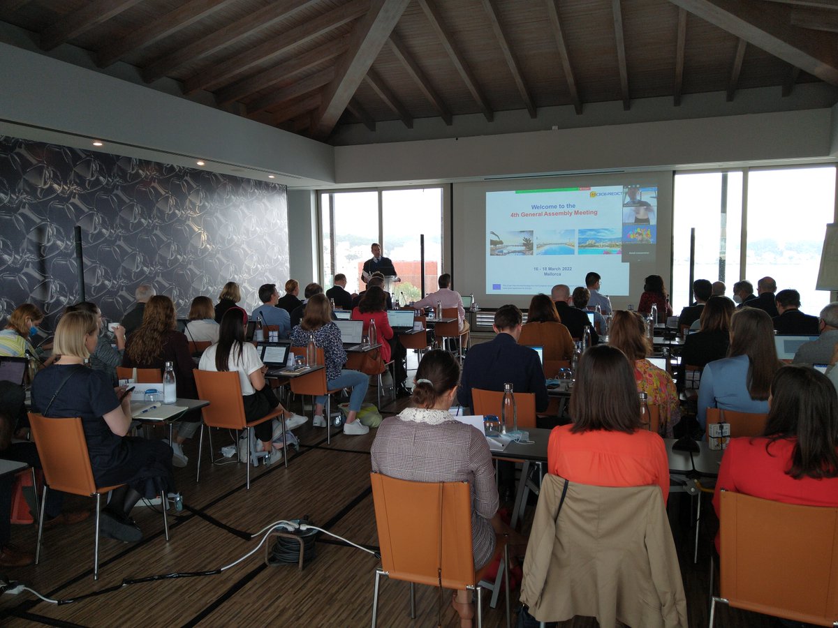 MicrobPredict's tweet photo. Welcome all to the 4th GA Meeting starting today in Illetas, Spain. We are looking forward to 2 days of science about #cirrhosis, #microbiome, #multiomics, #nanobiosensor development and much more. @EASLnews @ef_clif @EuropeLiver @JonelTrebicka @EUhorizon2020 https://t.co/zZhpsR7wGu