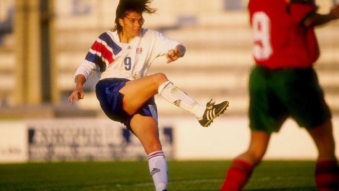 Happy Birthday Mia Hamm Footballing Royalty, and wearer of some vintage EQT 
