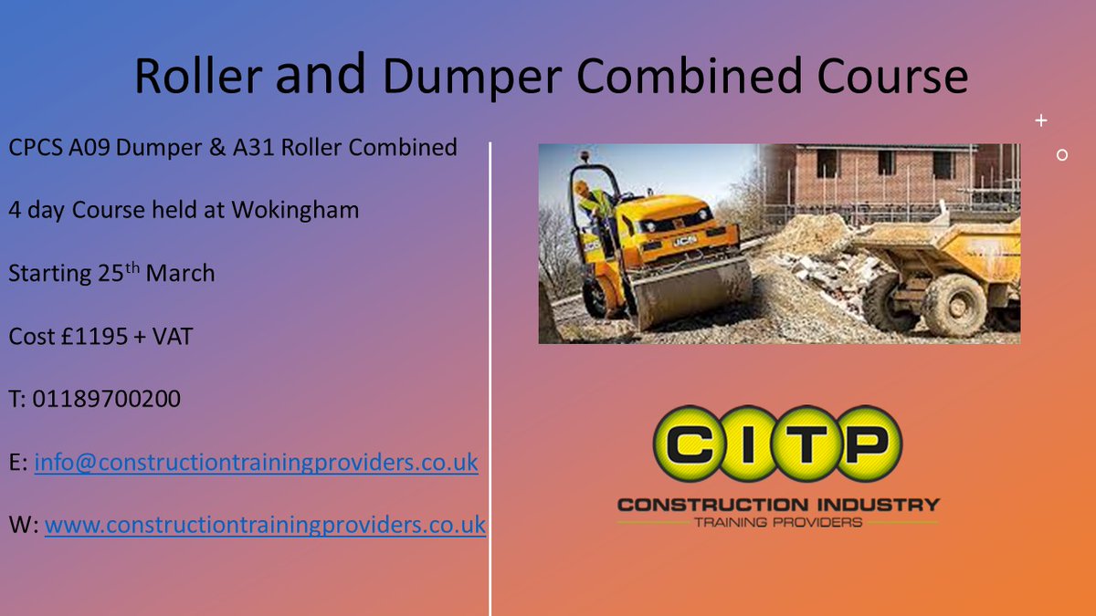 CITPLtd's tweet image. Special Offer NOW £1095 + VAT