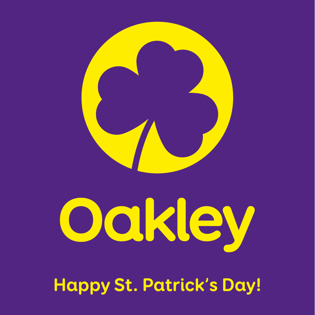 Happy St. Patrick's Day from all of us at Oakley!