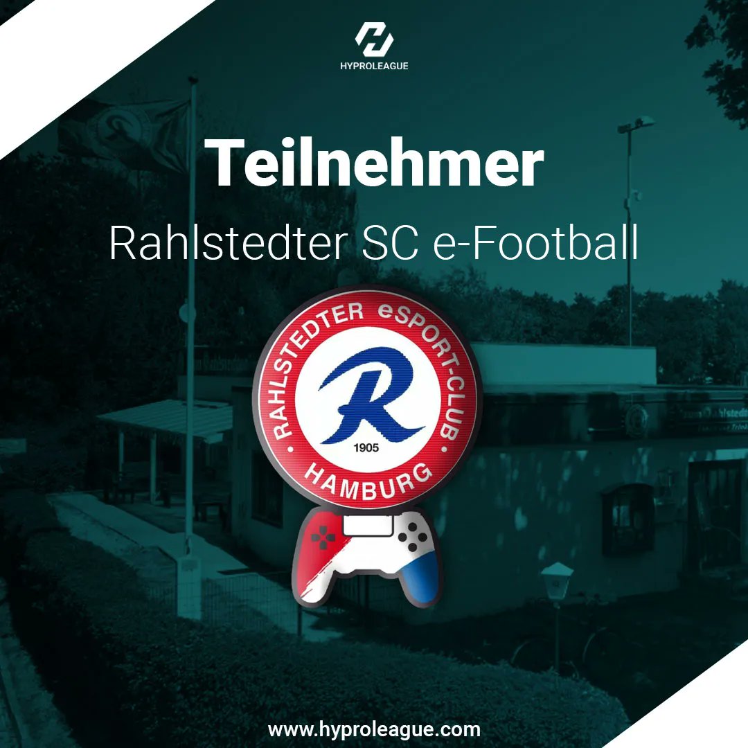 hyproleague's tweet photo. Als nächsten Teilnehmer der Premieren Saison dürfen wir das e-Football Team des @rahlstedtersc begrüssen. Wir freuen uns auf den Hamburger Fussball Landesligist, dessen e-Football Abteilung seit November 2020 aktiv ist, Welcome RSC👏🏽

#getquu #hype #hyproleague #fifa22 #start https://t.co/y2CErXqhxR