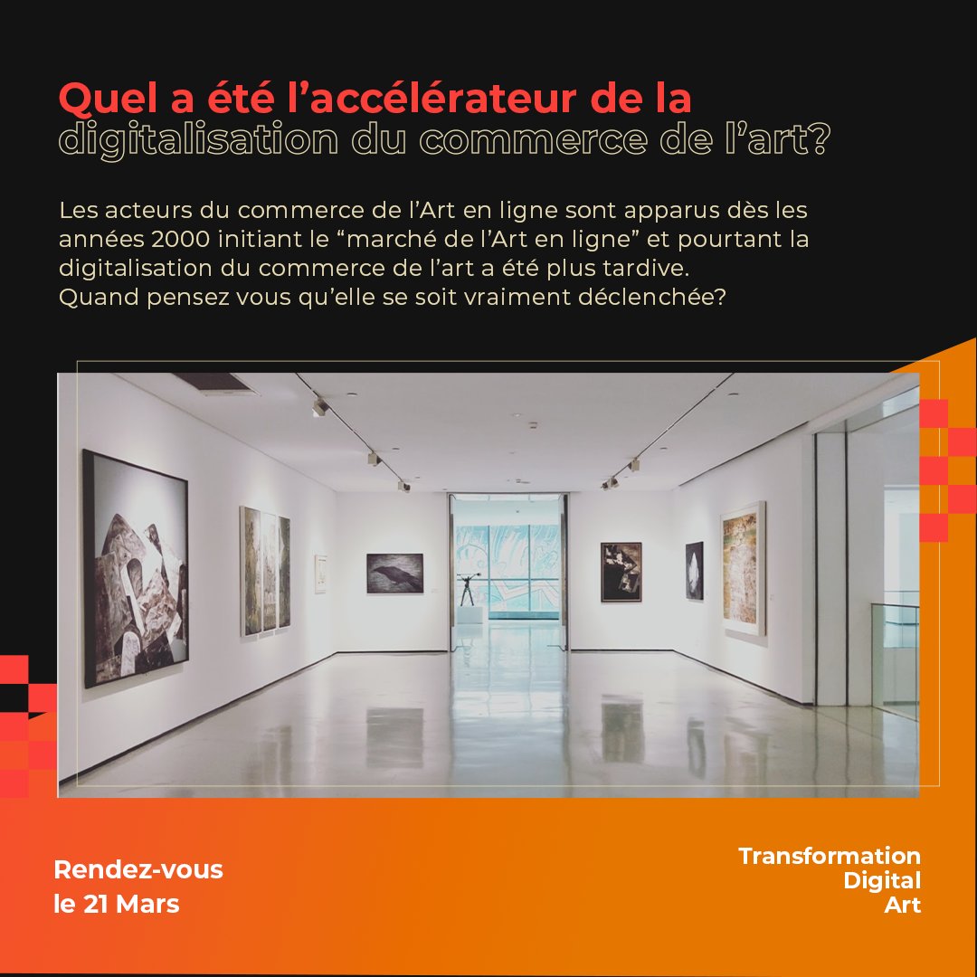 Alors, qu'en pensez vous ?

#MBADMB #Transformationnum #artdigital #art #artdisrupt #efapartdigital