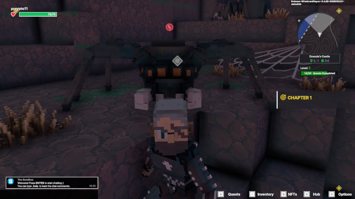 pnuengnueng's tweet photo. @TheSandboxGame Spider

I just participated in the daily #SandboxAlphaS2Contest for a chance to earn up to 1,000 $SAND! Starting March 10 - Show your love for Dracula. Check out my screenshot below! 👇 #SandboxAlphaS2 https://t.co/a2tbOSjFbv