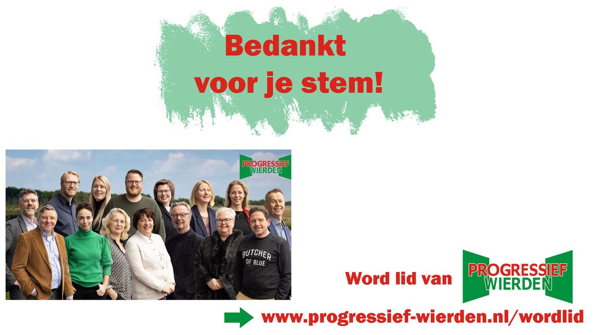 Kiezers bedankt! 🙌 Met onze twee zetels blijven wij ons inzetten voor deze prachtige gemeente vanuit onze waarden: duurzaamheid, solidariteit en vertrouwen.💪#gemeenteraadsverkiezingen2022 #GR2022 #Wierden #Enter