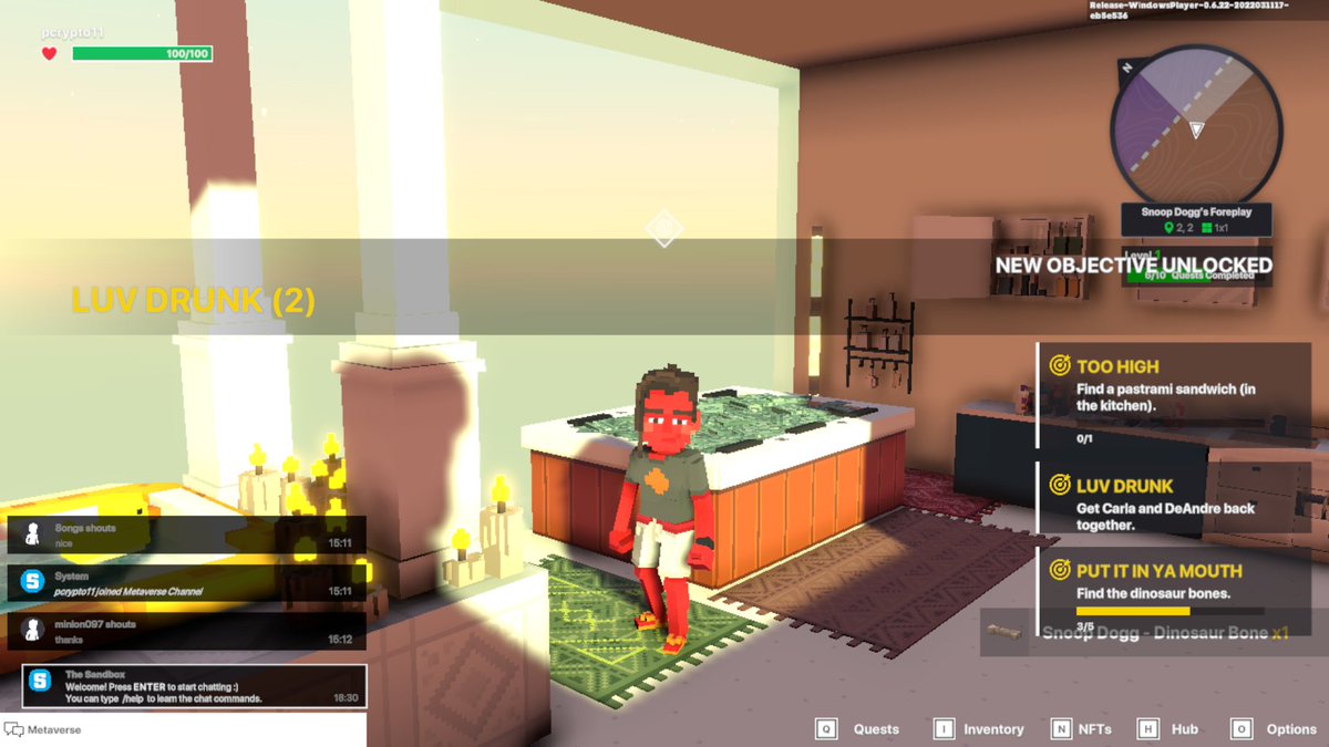 pnuengnueng's tweet photo. @TheSandboxGame Snoop Dogg Mansion

I just participated in the daily #SandboxAlphaS2Contest for a chance to earn up to 1,000 $SAND! Starting March 16 - Take a money bath in Snoop Dogg Mansion. Check out my screenshot below!
👇 #SandboxAlphaS2 https://t.co/NeBl5v7kX9