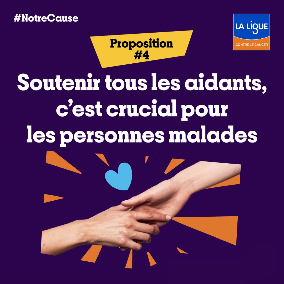 Liguevscancer31's tweet photo. #NotreCause] 🗳️
📣Proposition numéro 4 👉Soutenir tous les aidants, c'est crucial pour les personnes malades 🤝
#présidentielle2022  #législatives2022
Rendez-vous sur ➡️https://t.co/FuCiCMwOKK
@laliguecancer https://t.co/qykPno9jAx