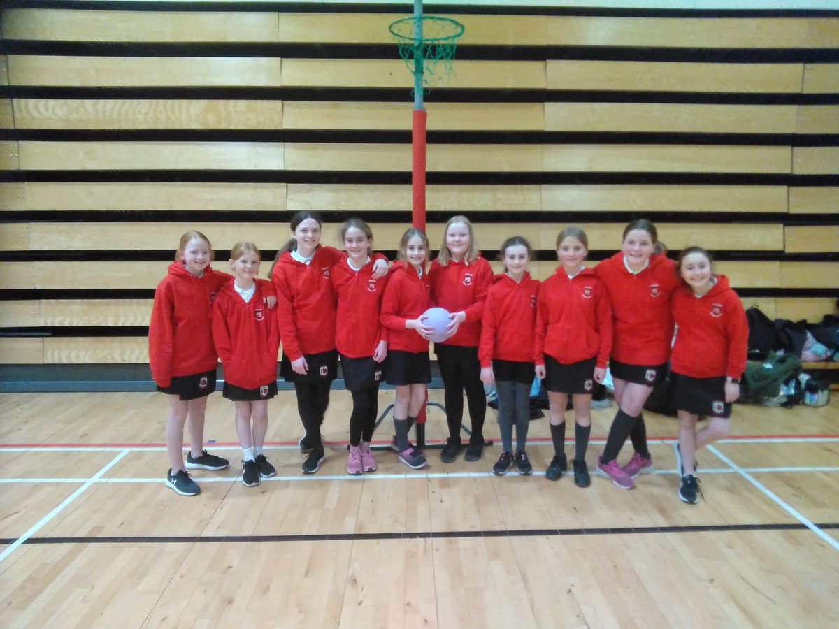 Carolside_PS's tweet photo. We are so proud of our P7 netball team who won the cluster netball tournament ! We are very much looking forward to the final next week! 🏐@ActiveSchoolsER #CPSHWB https://t.co/UdafwFEpmT