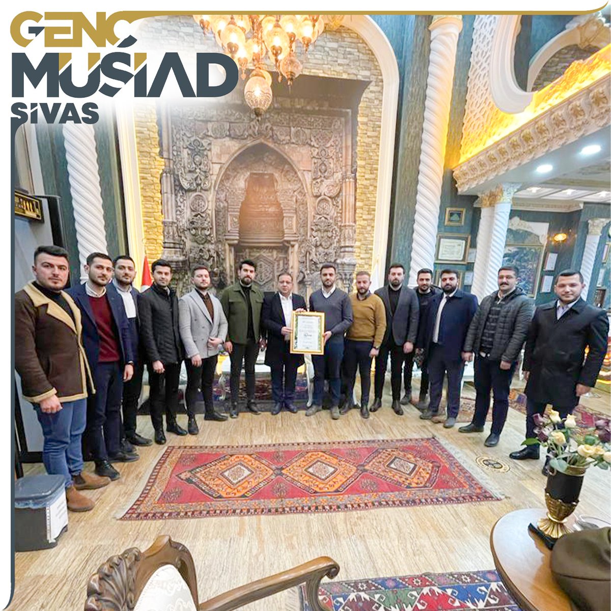 ‘Sivas’a Değer Katanlar’ programımıza konuk olarak  Sivas TSO Yönetim Kurulu Başkanı Mustafa Eken katılım sağladı.

 Kendileriyle Sivas'ın güncel ekonomik durumu, Demirağ Organize Sanayi Bölgesi ve yatırımlarını konu alan bir sohbet gerçekleştirdik .Kendilerine teşekkür ediyoruz.