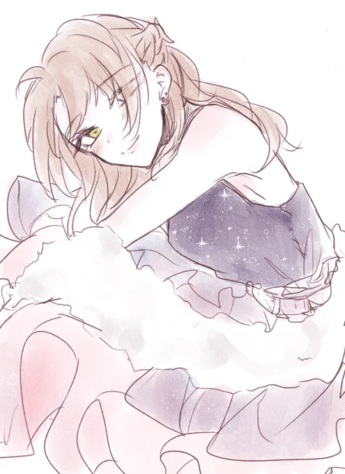 これはちょうど一年前に描いた絵なんだけど、一年で成長してたらいいな