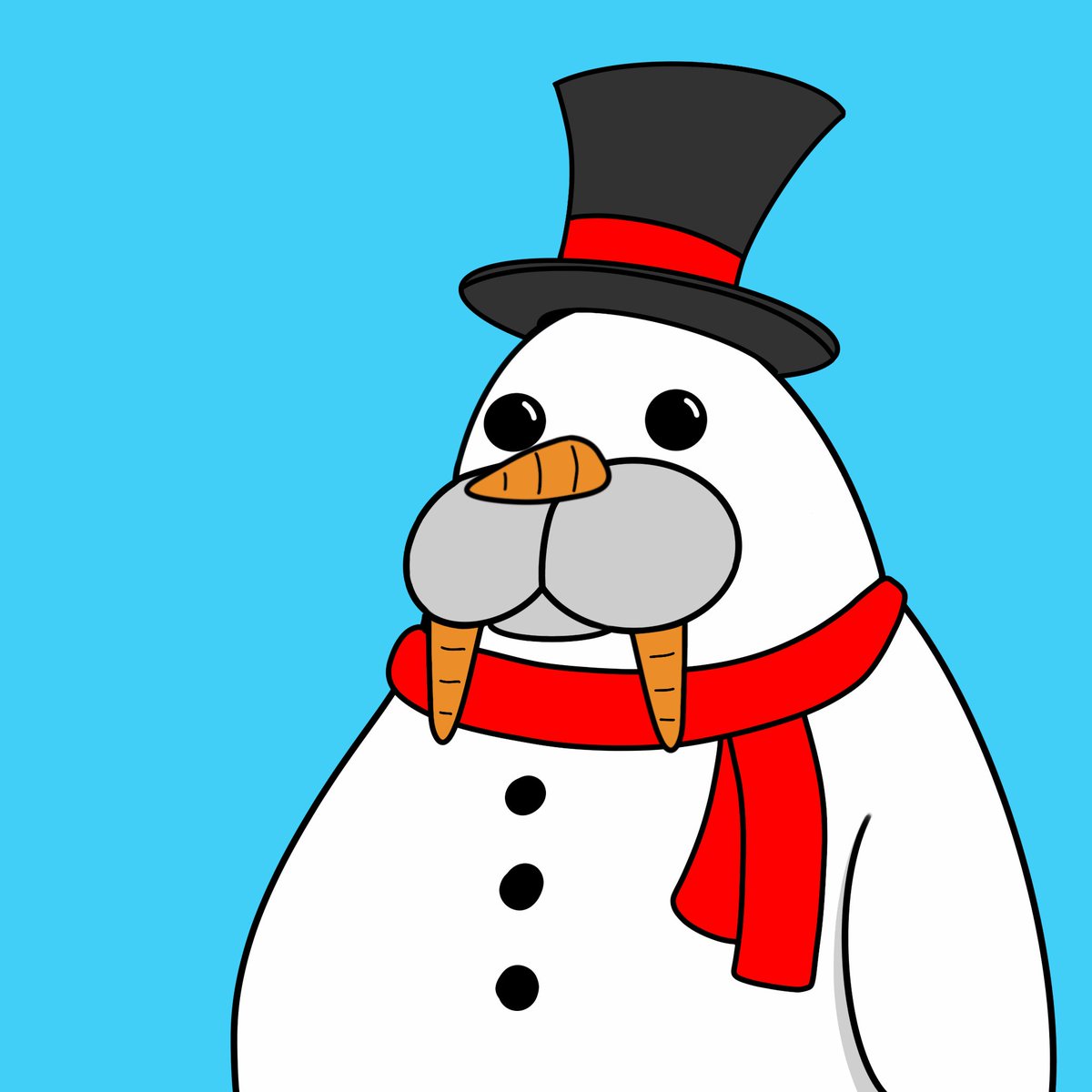 Minting is live now! Go to whackywalrusnft.com and mint your Walrus for a chance to win up to 1 eth each month!

#nft #nfts #NFTdrop #NFTLaunch #NewNFT #NFTProject #NFTCommmunity #NFTCollection #mint #MintingNow #minting #NFTGiveaway #eth $eth 

1/1 snow walrus ⬇️