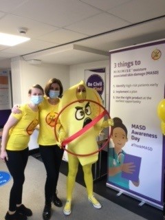 MASD day has begun! With our Minimise Moisture logo coming to life! <a href="/LHCHFT/">LHCH</a> <a href="/Medline/">Medline</a> <a href="/harmfreecareuk/">Harm Free Care Network UK</a> #thinkMASD #MinimiseMoisture