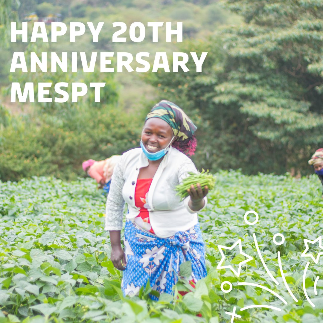 Happy 20th anniversary to our partner <a href="/MESPT_ke/">MESPT™️</a>! 

🇩🇰 has partnered w #MESPT since 2002 to support &amp; create green opportunities for esp. youth &amp; women in agriculture. More than 300K SME's supported &amp; 70K jobs created. 

Big kudos, big congrats - looking forward to the next 20!