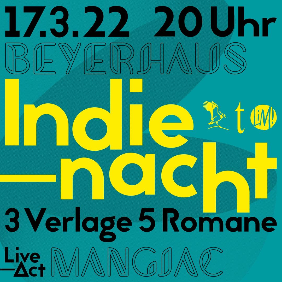 duotincta's tweet photo. Heute um 20 Uhr im Beyerhaus Leipzig: die Indie-Nacht 2022!
#leipzigliesttrotzdem

#literatur #lesung #musik #umsonst #lbm #leipzig https://t.co/R7xGJCJ0JU